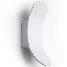 Φωτιστικό Απλίκα LED 8W 230V 640Lm 3000K Θερμό Φως Αλουμινίου Λευκό IP54 3-11170